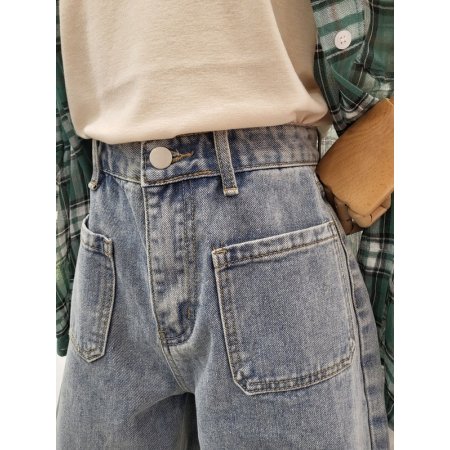 앞포켓 4부 컷팅 반바지