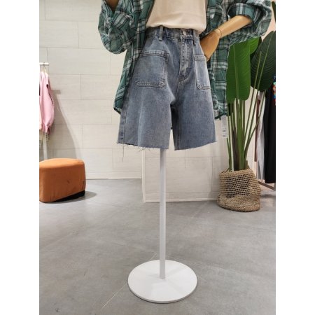 앞포켓 4부 컷팅 반바지