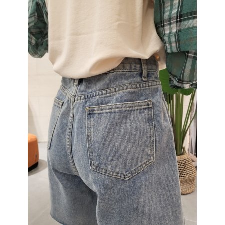 앞포켓 4부 컷팅 반바지