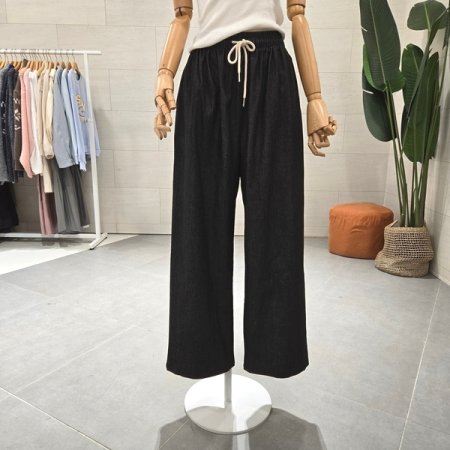 청지 와이드 통팬츠