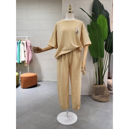 프렌즈 프린팅 조거세트