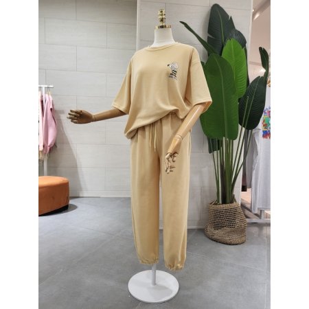 프렌즈 프린팅 조거세트