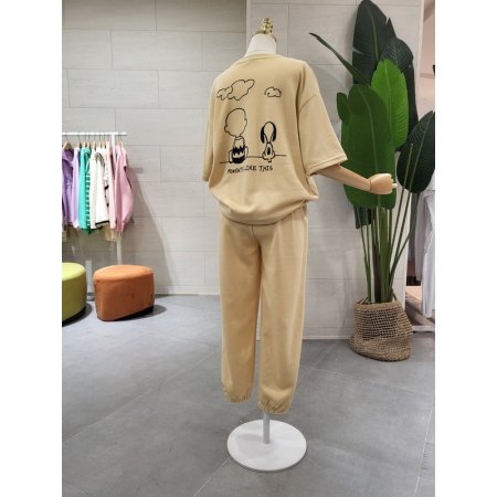 프렌즈 프린팅 조거세트