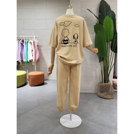 프렌즈 프린팅 조거세트