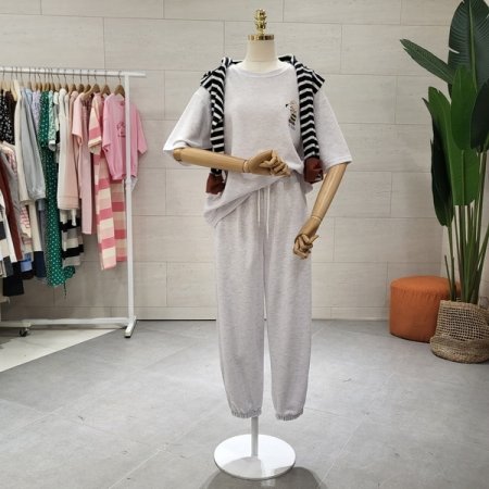 프렌즈 프린팅 조거세트