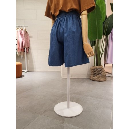 허리끈 치마 반바지