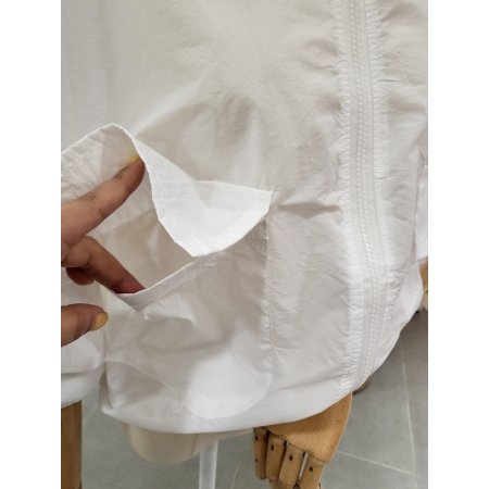 썸머 크롭 바람막이점퍼