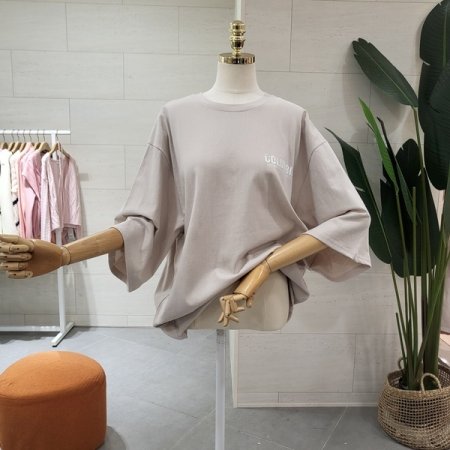 루즈핏 콜롬비 라운드티셔츠