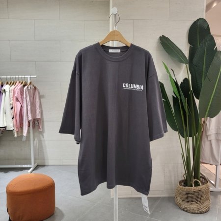 루즈핏 콜롬비 라운드티셔츠