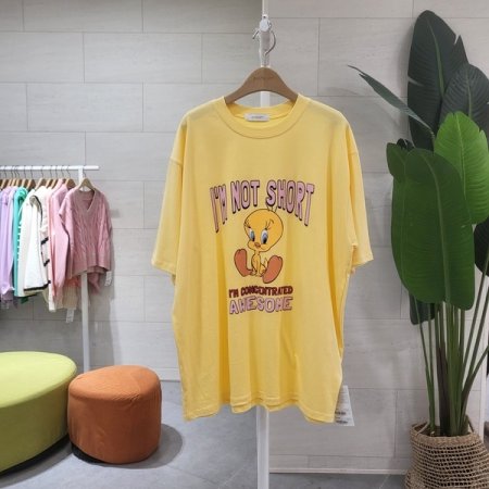 루즈핏 어썸 니튠 반팔티셔츠