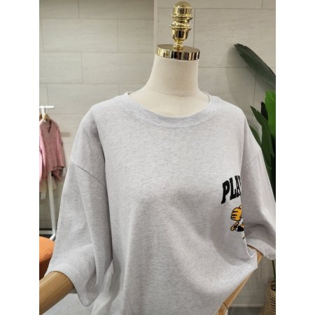 루즈핏 홈런찰리 반팔 티셔츠