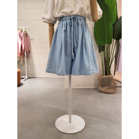 허리끈 치마반바지