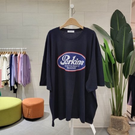 오버핏 퍼킨스 반팔티셔츠