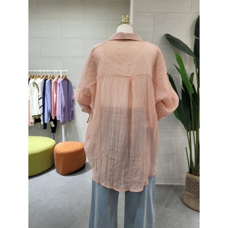 루즈핏 썸머 아사남방