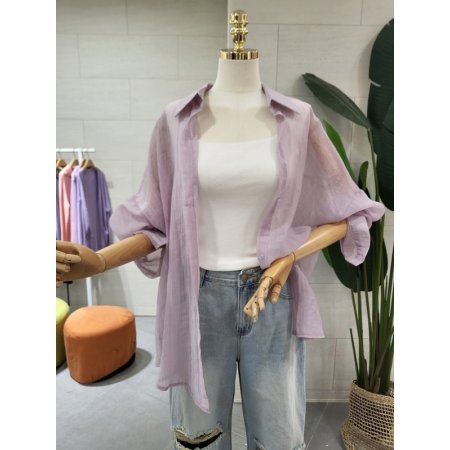 루즈핏 썸머 아사남방