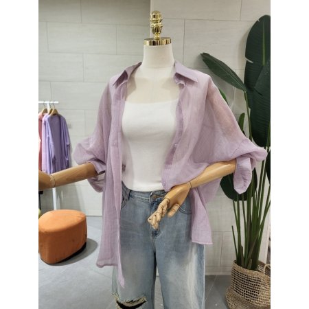 루즈핏 썸머 아사 남방