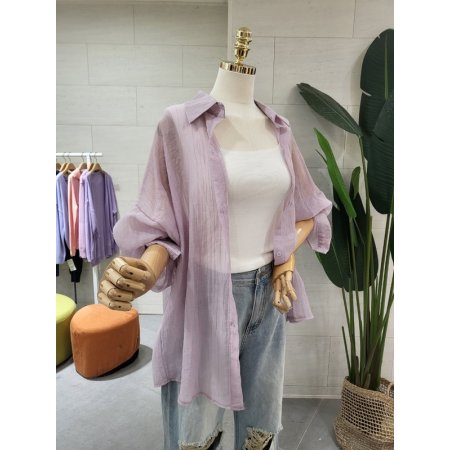 루즈핏 썸머 아사 남방