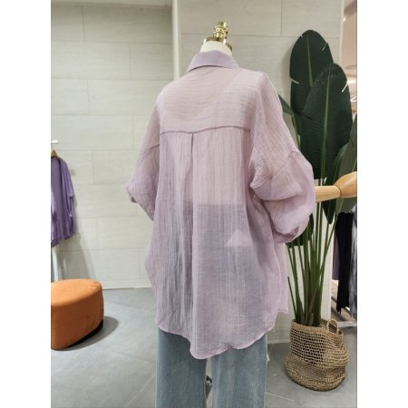 루즈핏 썸머 아사 남방