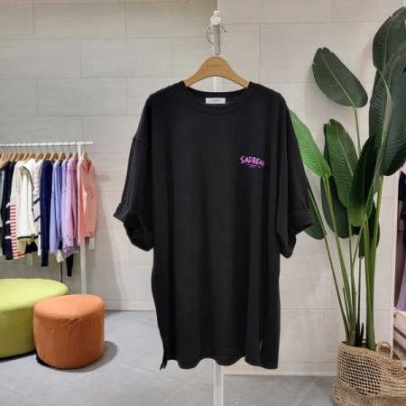 루즈핏 하트베어 반팔티셔츠