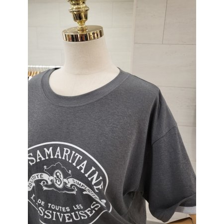 라 피그먼트 반팔티셔츠