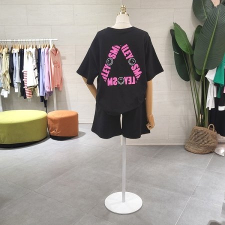 루즈핏 말리 반바지 세트