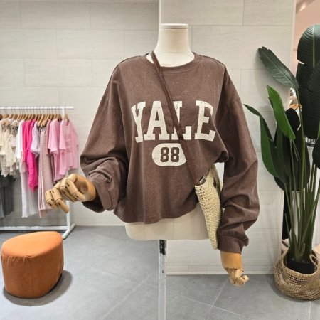 피그먼트 레터링 티셔츠