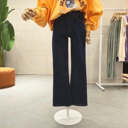 스판슬림 부츠컷 데님팬츠