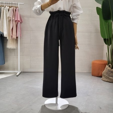 톡톡 주름 찰랑 와이드팬츠