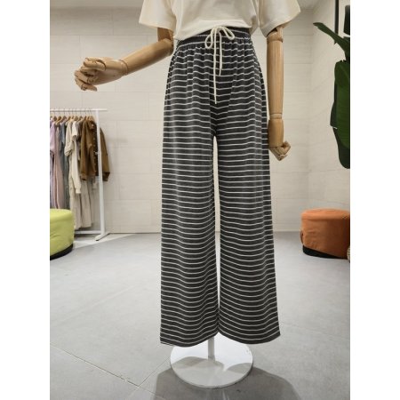 톡톡 스트라이프 밴딩팬츠