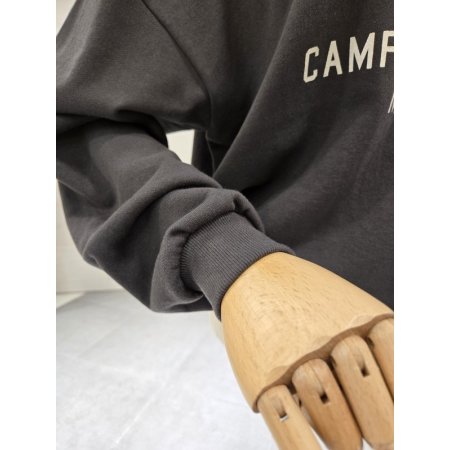 밑단 사선 독수리맨투맨