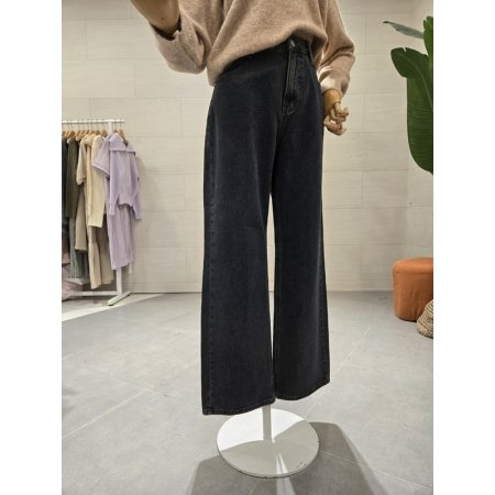 약기모 데님 통일자팬츠