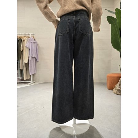 약기모 데님 통일자팬츠