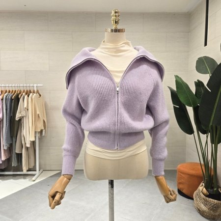 세라카라 컬러 니트집업