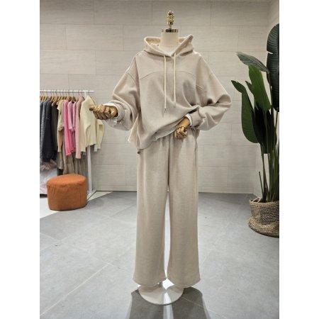 톡톡 밑단조리개 어썸 와이드팬츠세트