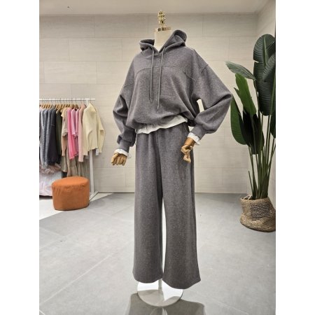 톡톡 밑단 조리개 어썸 와이드팬츠세트