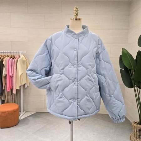 루즈핏 퀼팅점퍼