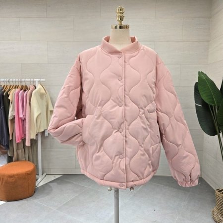 루즈핏 퀼팅점퍼