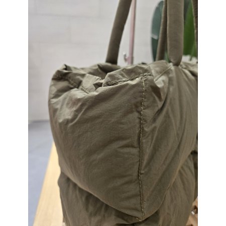 블럭패딩 숄더백