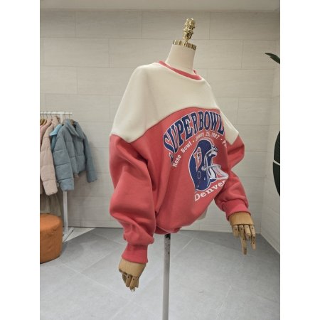 뽀글이믹스 슈퍼볼 기모맨투맨