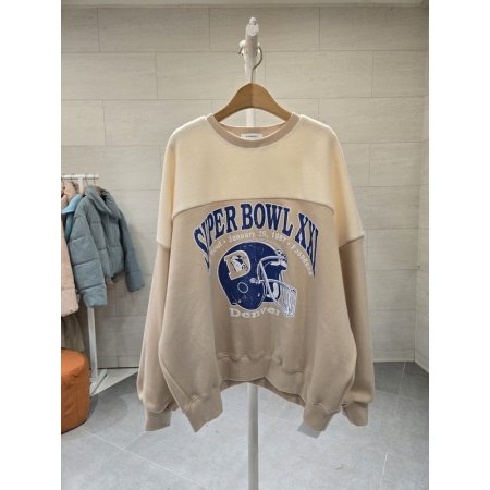 뽀글이믹스 슈퍼볼 기모맨투맨