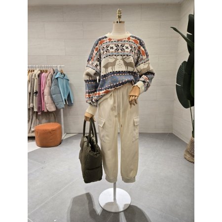 융안감 골덴 조거밴드팬츠