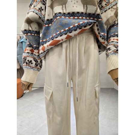 융안감 골덴 조거밴드팬츠