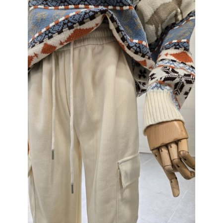 융안감 골덴 조거밴드팬츠