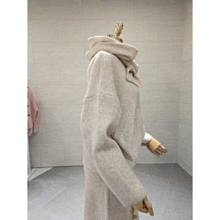 니트 머플러 스커트세트