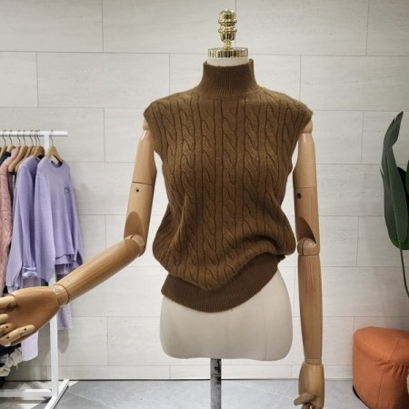 꽈 라운드 폴라이너 세트가디건