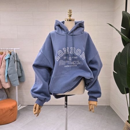 양기모 잉글 후드 맨투맨