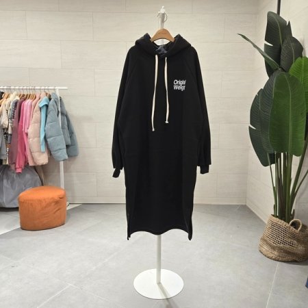 루즈핏 기모 나그랑 원피스