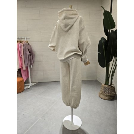 기모 올드 스쿨 조거세트