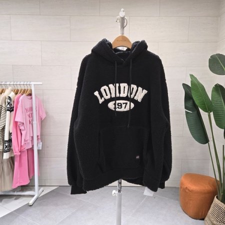 양털 뽀그리 런후드맨투맨