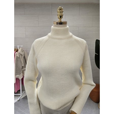 츄러스 골지 반목니트